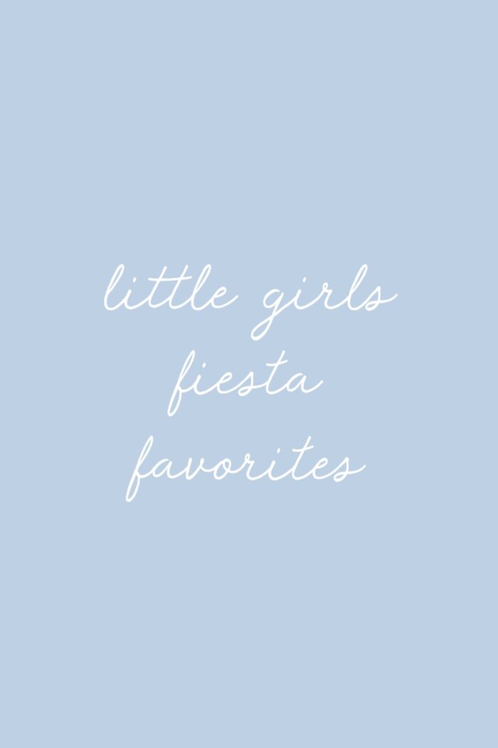 Little Girl’s Fiesta Collection Pre-Order